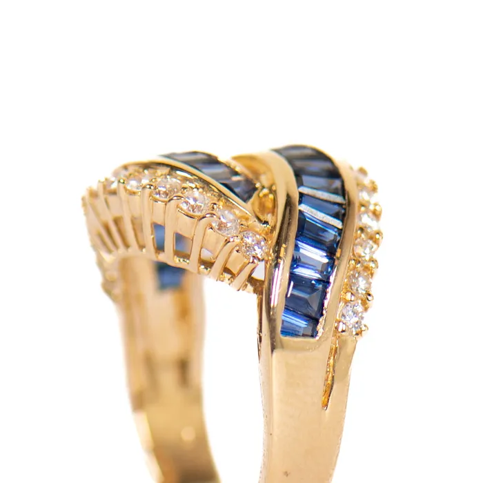 STORE 5a Rings PreOwned Sapphire Diamond Ring