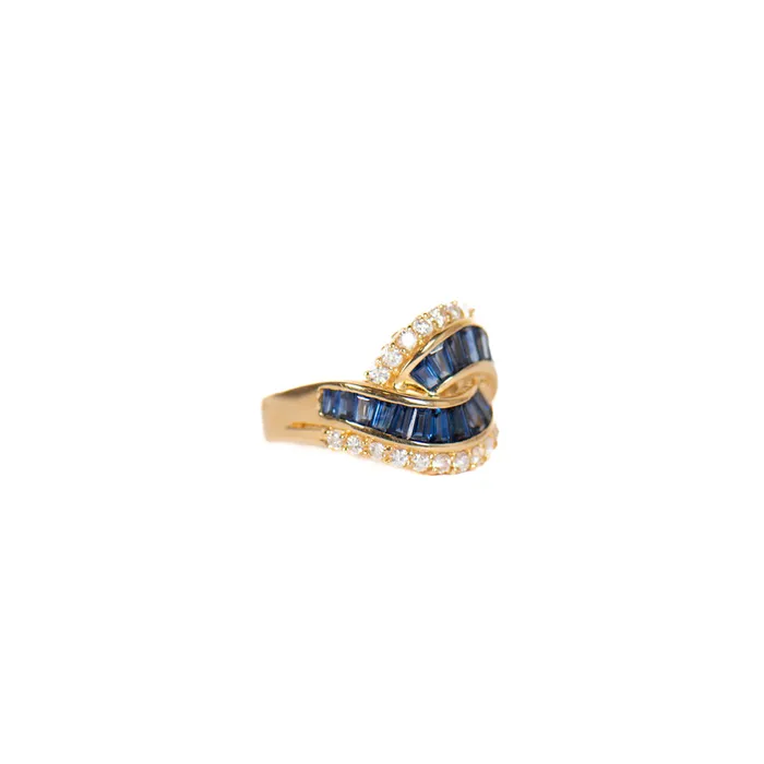 STORE 5a Rings PreOwned Sapphire Diamond Ring
