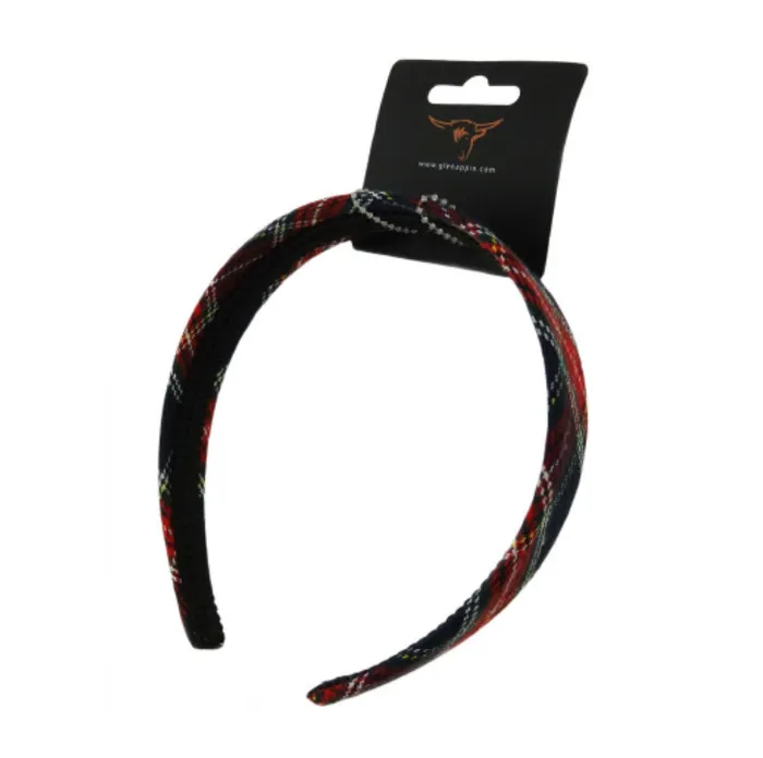 Tartan Alice Band Glen Appin Rings