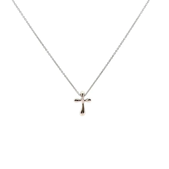 Tiffany Co Necklaces PreOwned Tiffany Co Elsa Peretti Cross Pendant