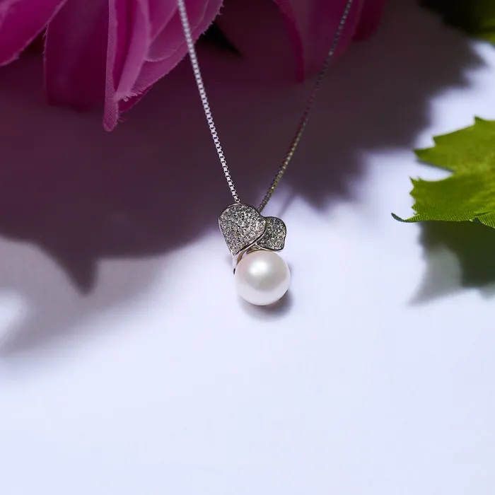Top Grade Freshwater Pearl Necklace WN00096 GARDENS Pearly Lustre Necklaces