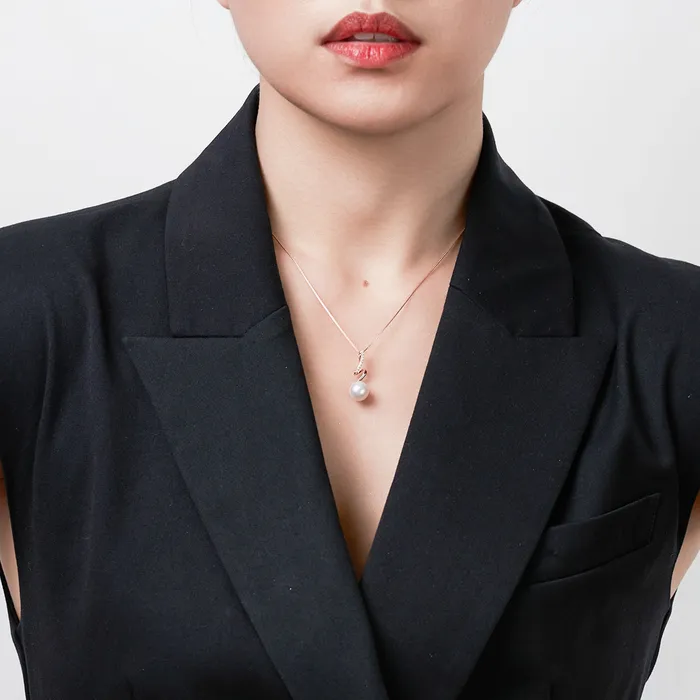 Top Grade Freshwater Pearl Necklace WN00629 S Collection Pearly Lustre Necklaces