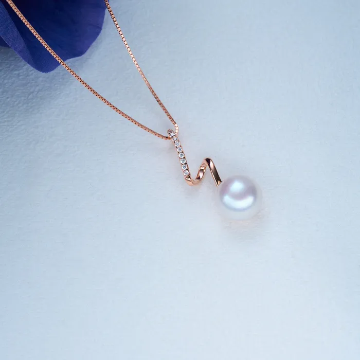 Top Grade Freshwater Pearl Necklace WN00629 S Collection Pearly Lustre Necklaces