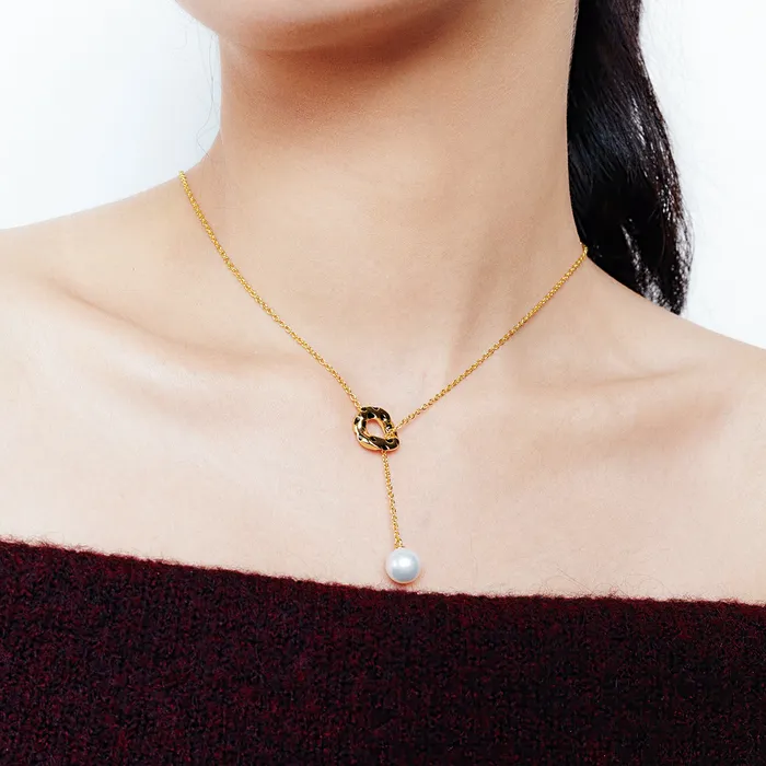 Top Lustre Edison Pearl Necklace WN00680 SAFARI Pearly Lustre Necklaces