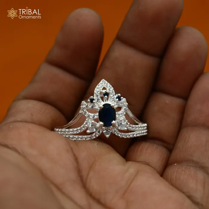 TRIBAL ORNAMENTS 925 sterling silver handmade lord baby Krishna Mukut amazing Laddu Gopala crawling Krishna crown head jewelry SM21 Rings TRIBAL ORNAMENTS 925 sterling silver handmade lord baby Krishna Mukut amazing Laddu Gopala crawling Krishna crown head jewelry SM21 Rings