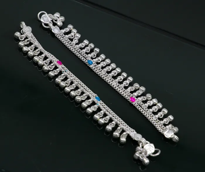 TRIBAL ORNAMENTS Bracelets 5 inches long customized anklets for new born baby anklets best unisex kids foot bracelet charm anklets bracelet with noisy bells ank287 TRIBAL ORNAMENTS Bracelets 5 inches long customized anklets for new born baby anklets best unisex kids foot bracelet charm anklets bracelet with noisy bells ank287
