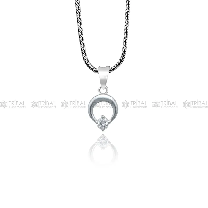 TRIBAL ORNAMENTS Necklaces 925 Sterling silver antique design diamond pendant nsp939 TRIBAL ORNAMENTS Necklaces 925 Sterling silver antique design diamond pendant nsp939