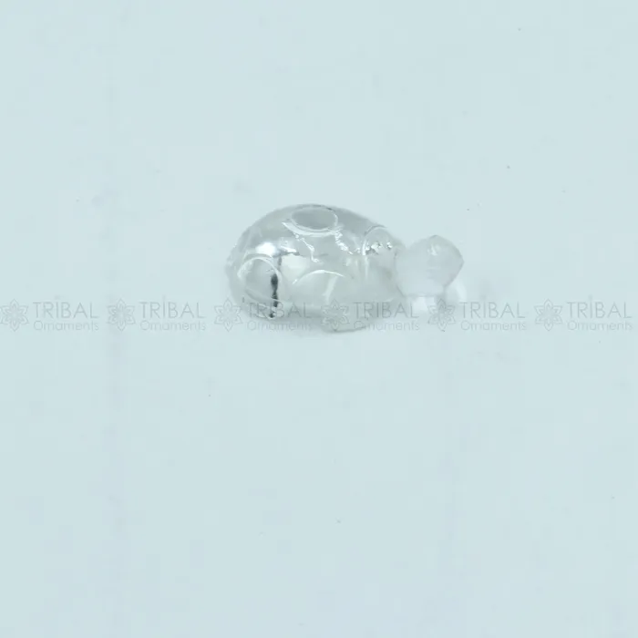 TRIBAL ORNAMENTS Necklaces Natural sphatik crystal stone divine tortoise or turtle statue amazing sphatik tortoise for wealth and prosperity art801 TRIBAL ORNAMENTS Necklaces Natural sphatik crystal stone divine tortoise or turtle statue amazing sphatik tortoise for wealth and prosperity art801