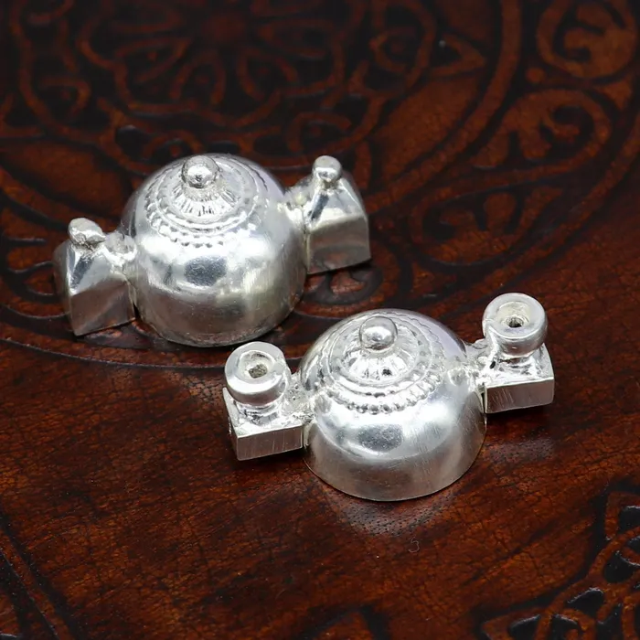 TRIBAL ORNAMENTS Necklaces Sterling silver customized designer lord Shiva lingam box unique rare stylish fancy box pendant casket box south india jewelry nsp419 TRIBAL ORNAMENTS Necklaces Sterling silver customized designer lord Shiva lingam box unique rare stylish fancy box pendant casket box south india jewelry nsp419