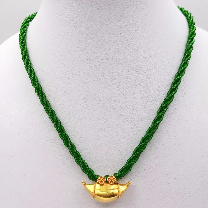 TRIBAL ORNAMENTS Necklaces Vintage handmade fabulous 18k yellow gold amulet gorgeous design pendant necklace antique tribal belly dance jewelry from rajasthan india TRIBAL ORNAMENTS Necklaces Vintage handmade fabulous 18k yellow gold amulet gorgeous design pendant necklace antique tribal belly dance jewelry from rajasthan india