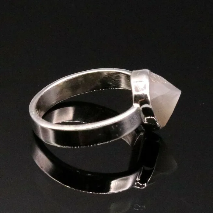 TRIBAL ORNAMENTS Rings 925 sterling silver handmade Indian stylish stone ring band awesome jewelry sr156