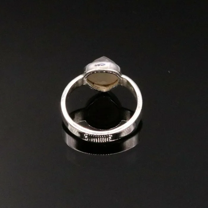 TRIBAL ORNAMENTS Rings 925 sterling silver handmade Indian stylish stone ring band awesome jewelry sr156
