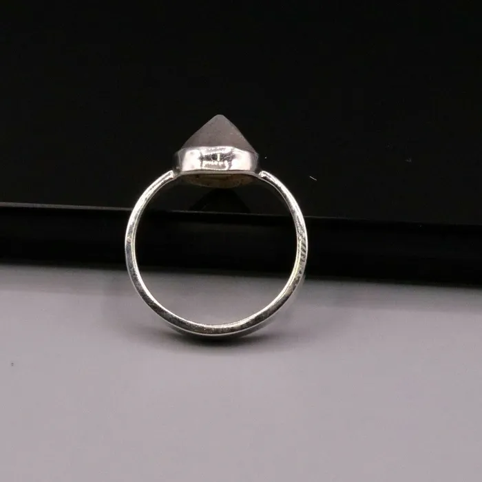 TRIBAL ORNAMENTS Rings 925 sterling silver handmade Indian stylish stone ring band awesome jewelry sr156