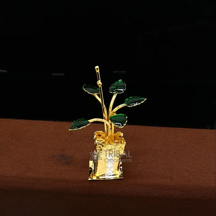 TRIBAL ORNAMENTS Rings 925 sterling silver handmade mini tulsi plant basil rosary plant for puja temple article excellent silver worshiping article su1138 TRIBAL ORNAMENTS Rings 925 sterling silver handmade mini tulsi plant basil rosary plant for puja temple article excellent silver worshiping article su1138
