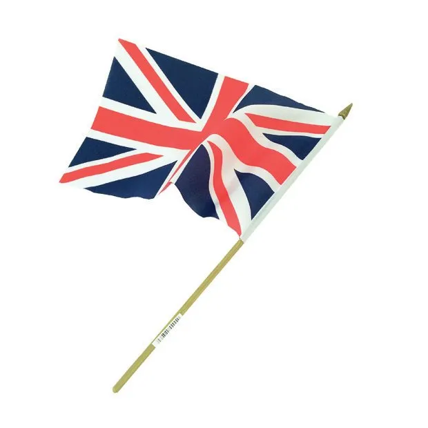 Union Jack Small Stick Flag 4x 6 Oracle Trading Earrings