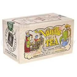 Vanilla Cream Tea Box 25s Metropolitan Tea Company Earrings