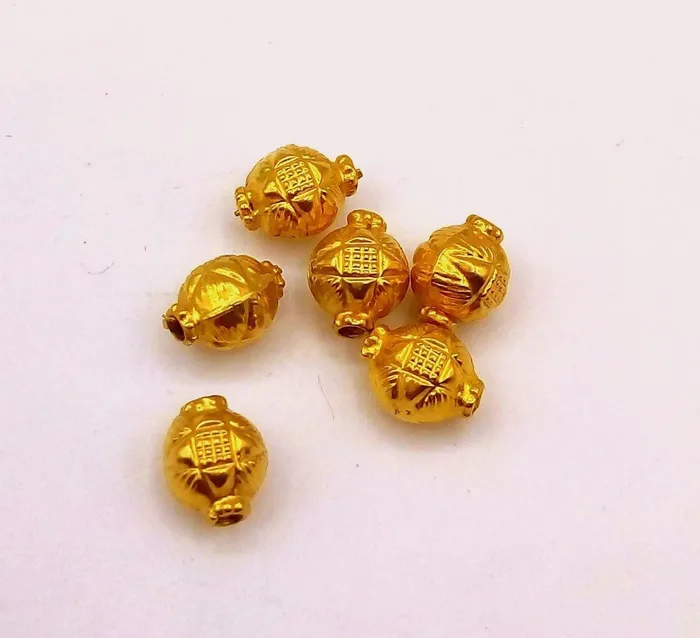 Vintage style design jewelry making handmade beads ball fabulous hand engraved ball traditional jewelry ideas TRIBAL ORNAMENTS Necklaces