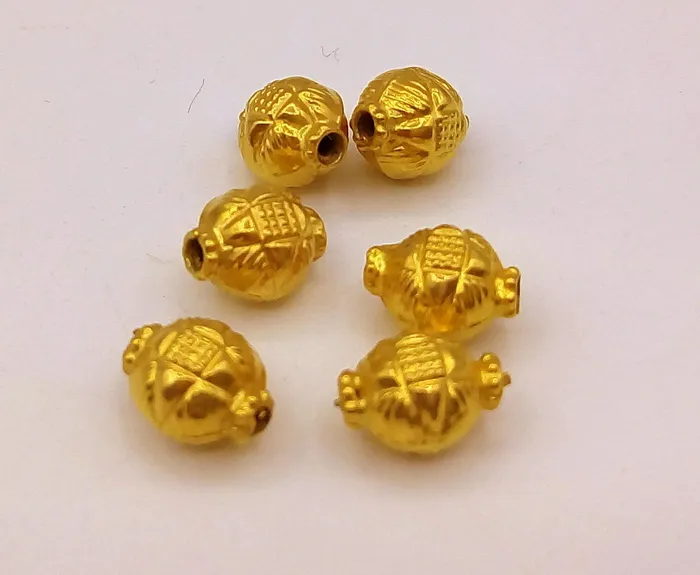 Vintage style design jewelry making handmade beads ball fabulous hand engraved ball traditional jewelry ideas TRIBAL ORNAMENTS Necklaces