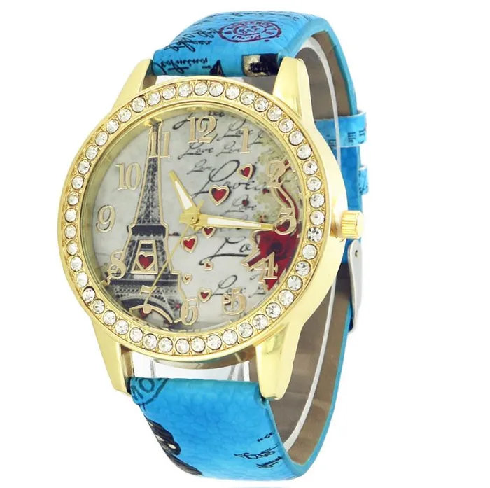 W477 Light Blue Paris Collection Quartz Watch 01 Watches