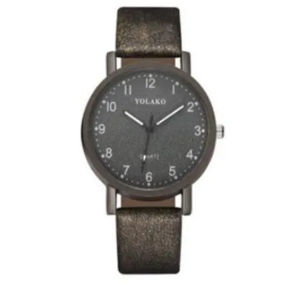 W554 Bronze Suede Look Collection Quartz Watch POLLY Watches