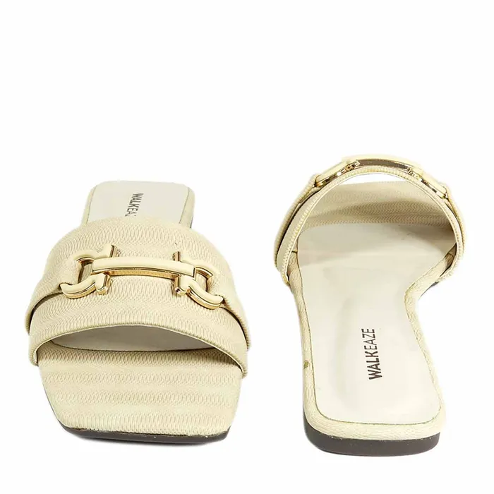 Walkeaze Earrings Women Formal Slippers 40047S