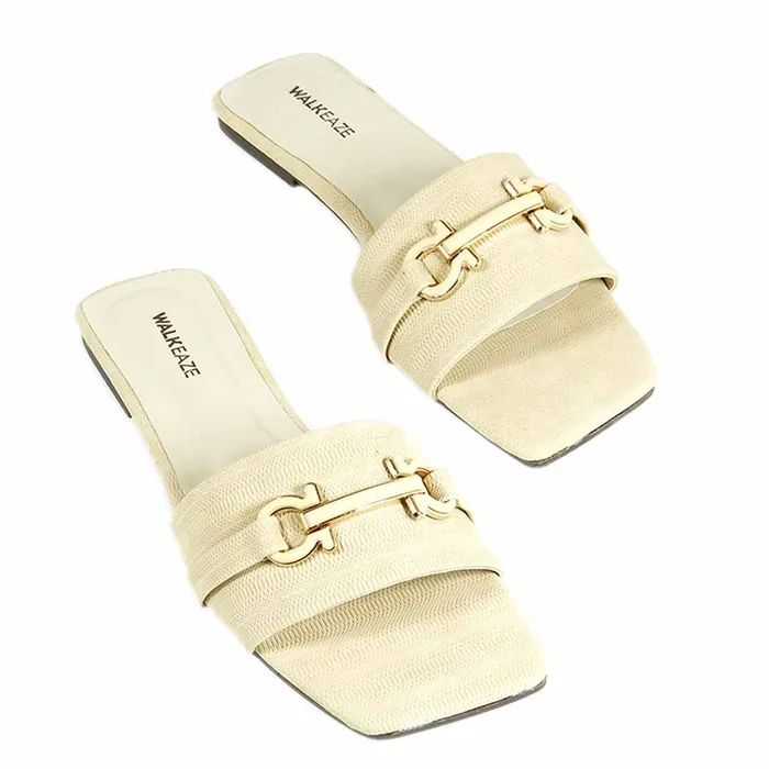 Walkeaze Earrings Women Formal Slippers 40047S