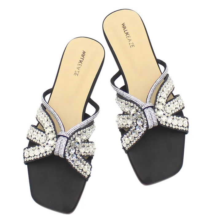 Walkeaze Earrings Women Slippers 40146S