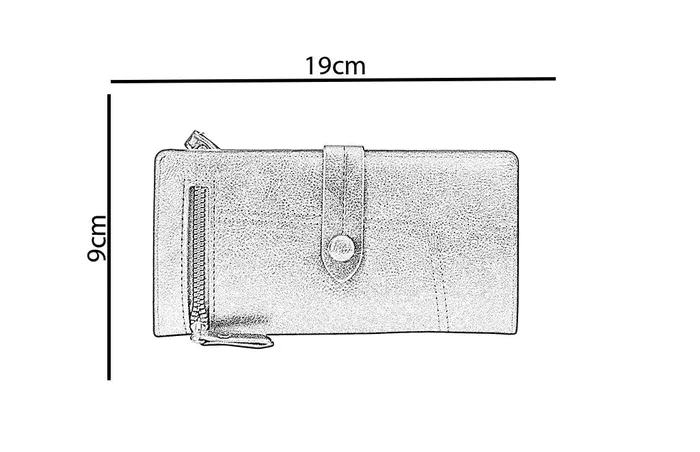Walkeaze Earrings Women Stylish Wallet 3371W Walkeaze Earrings Women Stylish Wallet 3371W