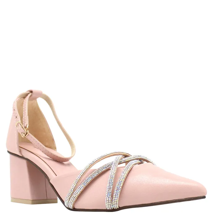 Walkeaze Women Formal Court Shoes 62580S Earrings