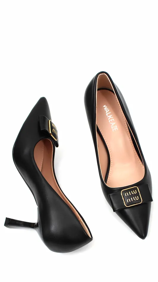 Walkeaze Women Formal Court Shoes 98322S Earrings
