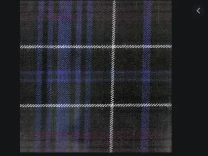 Welsh Tartan Tie Wales Tartan Centre Earrings