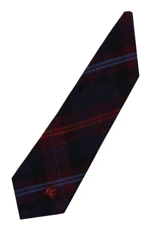 Welsh Tartan Tie Wales Tartan Centre Earrings