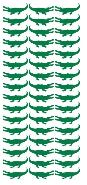 Winter Park Products Earrings Green Alligator Crocodile Stickers 114 DC23068 Winter Park Products Earrings Green Alligator Crocodile Stickers 114 DC23068