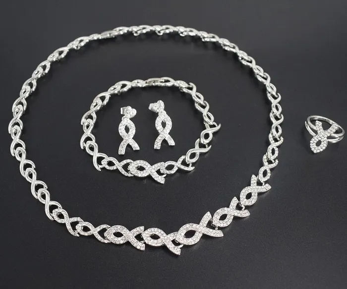Xo Silver Necklace Set Jewelvers Necklaces